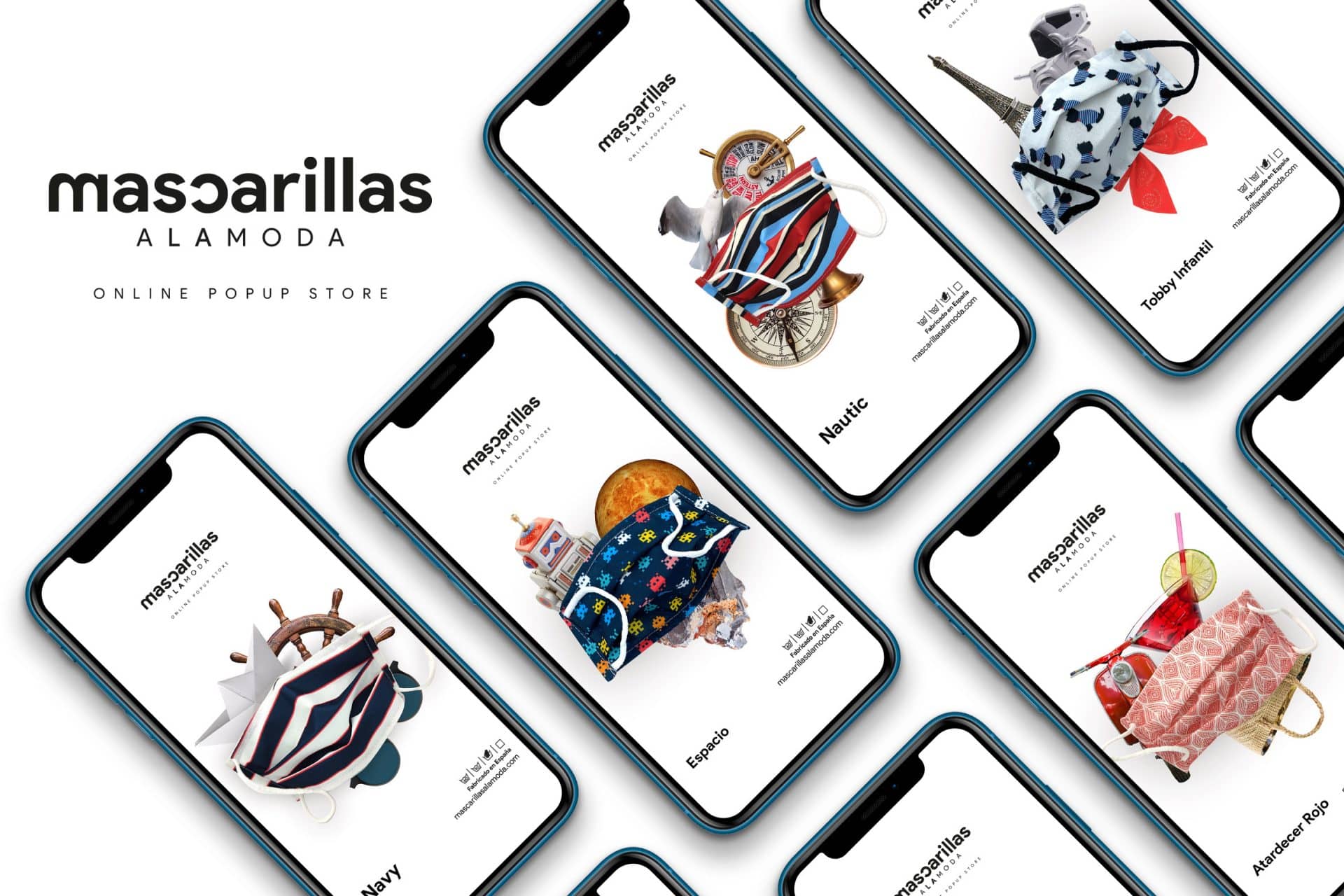 Mascarillas a la moda